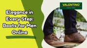 Elegance in Every Step| Boots for Men Online: Valentino India